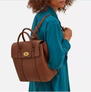 Mulberry Bayswater Backpack Oak Small Classic Grain Was 995 now 597 St Christopher s Place